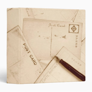 Old Postcards 1.5" Photo Album Binder