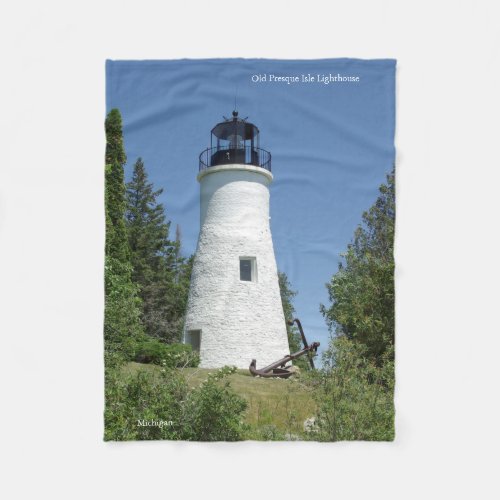 Old Presque Isle Lighthouse blanket
