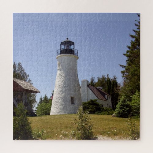 Old Presque Isle Lighthouse Jigsaw Puzzle