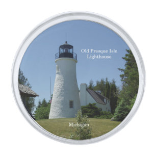 Old Presque Isle Lighthouse lapel pin