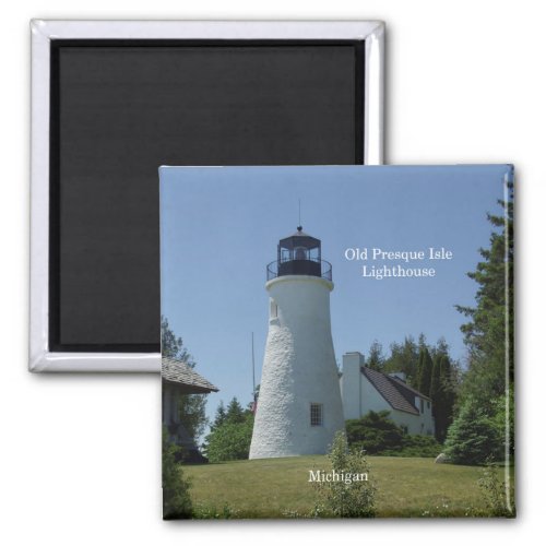 Old Presque Isle Lighthouse magnet