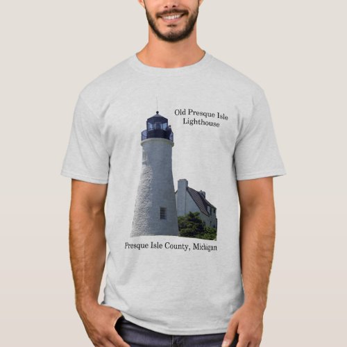 Old Presque Isle Lighthouse shirt light
