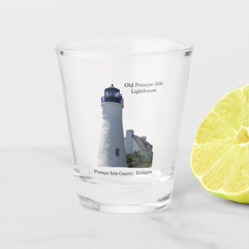 Old Presque Isle Lighthouse shot glass