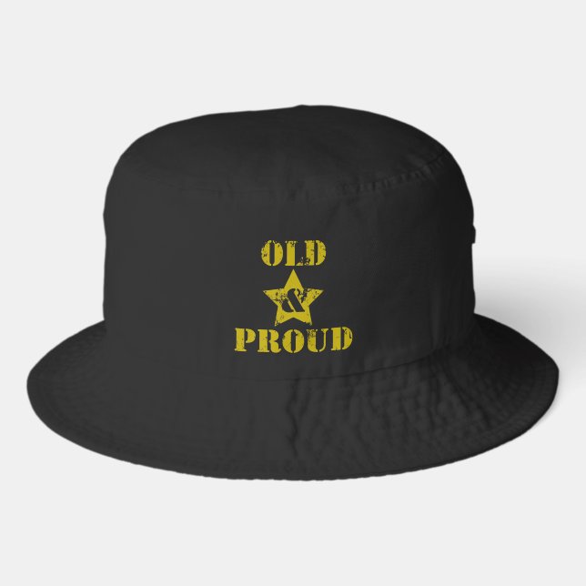 Old & Proud Bucket Hat (Front)