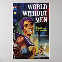 Old pulp book World WIthout Men