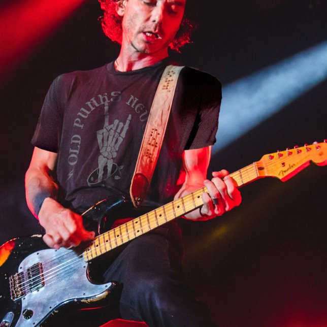 Old Punks Never Die Skeleton Rock On Gothic  T-Shirt (Creator Uploaded)