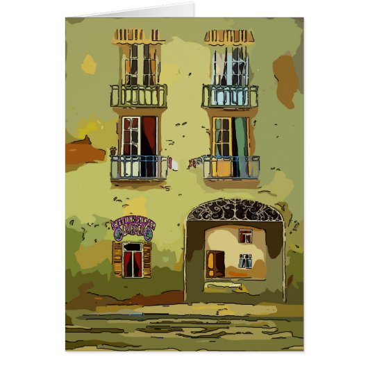 Old Quarter Bakery Shop Cards (Front)