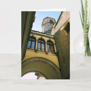 Old Quarter Barcelona Blank Greeting Card