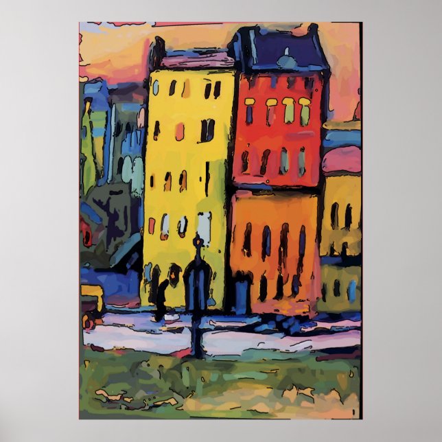 Old Quarter Houses Poster (Front)