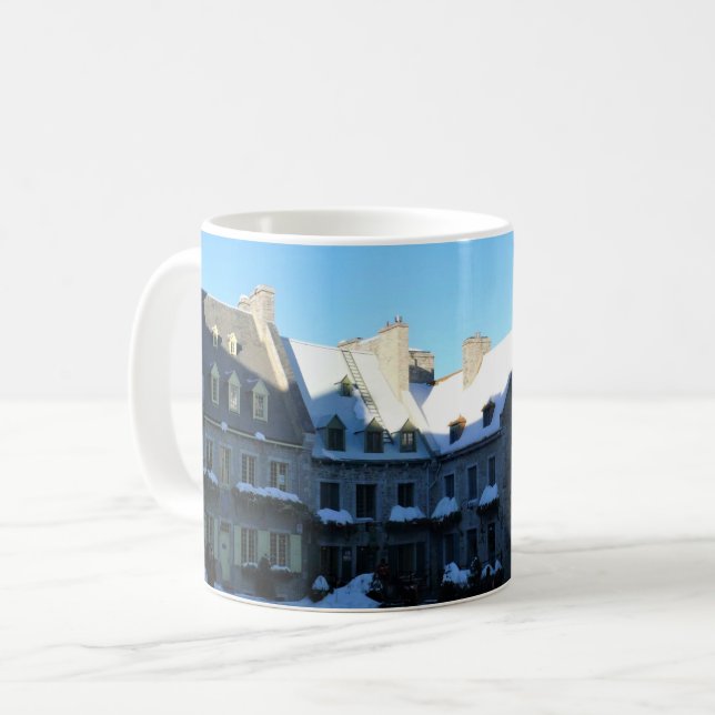 Old Quebec City, Quebec, Canada Coffee Mug (Front Left)