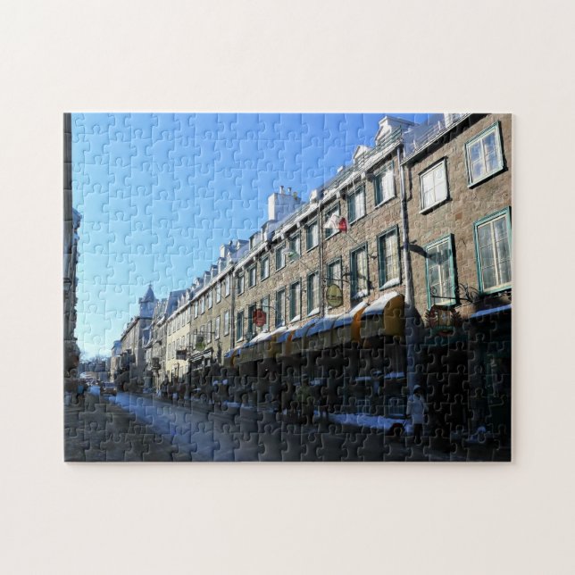 Old Quebec City, Quebec, Canada Jigsaw Puzzle (Horizontal)