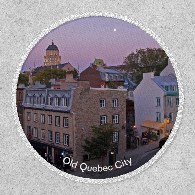 Old Quebec City, Quebec, Canada Patch (Front)