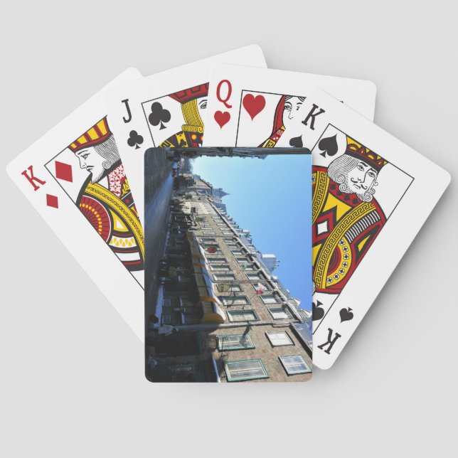 Old Quebec City, Quebec, Canada Poker Cards (Back)