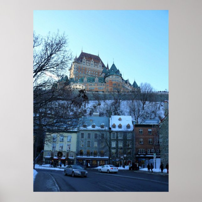 Old Quebec City, Quebec, Canada Poster (Front)