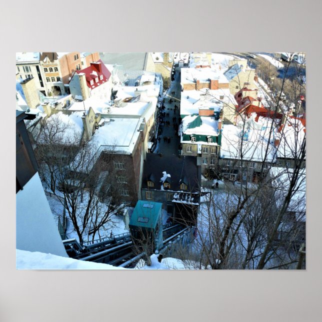 Old Quebec City, Quebec, Canada Poster (Front)