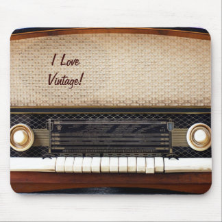 Old Radio Mouse Pad
