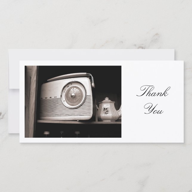 Old Radio - Thank You (Front)