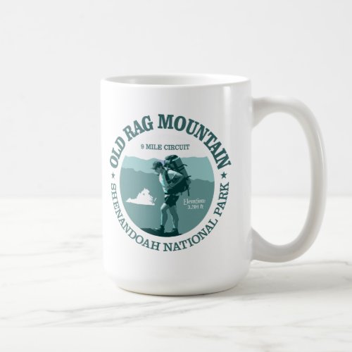 Old Rag Mountain rd Coffee Mug