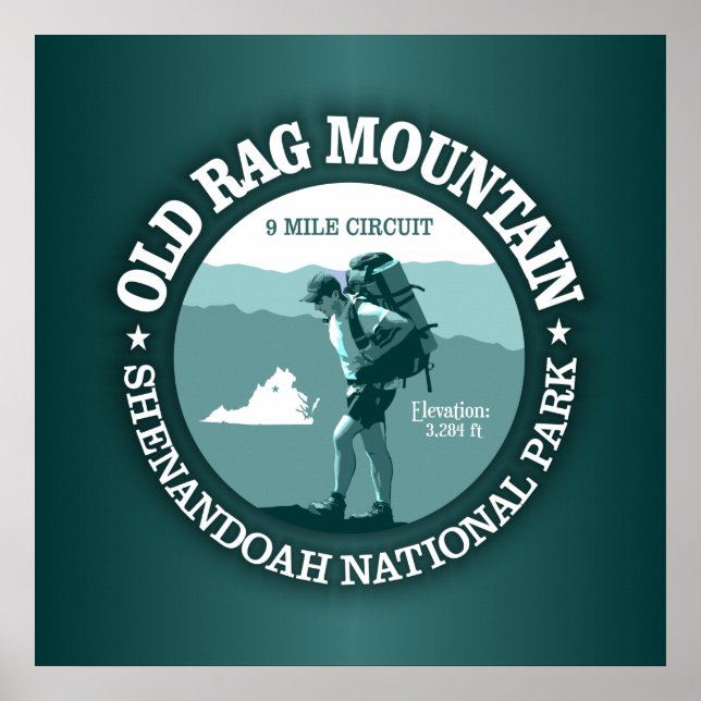 Old Rag Mountain (rd) Poster (Front)