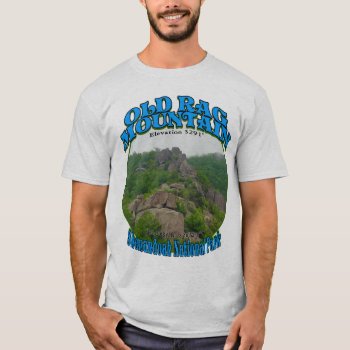Old Rag Mountain Shirt by Wilderness_Zone at Zazzle