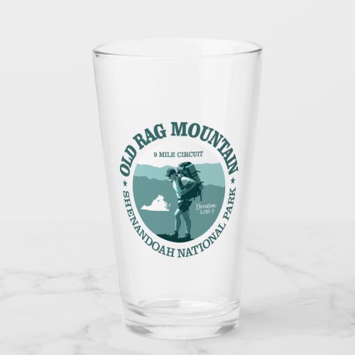 Old Rag Mountain T Glass
