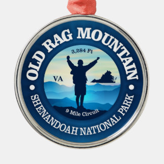 Old Rag Mountain (V) Metal Ornament