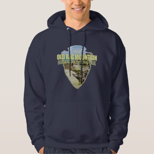 Old Rag Mtn arrowhead Hoodie