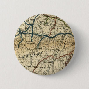 Old Railway Map Button