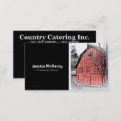 Old Red Barn Business Card (Front/Back)