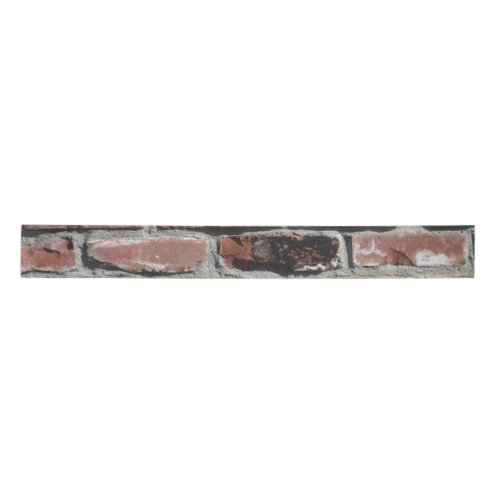 Old red brick wall ribbon