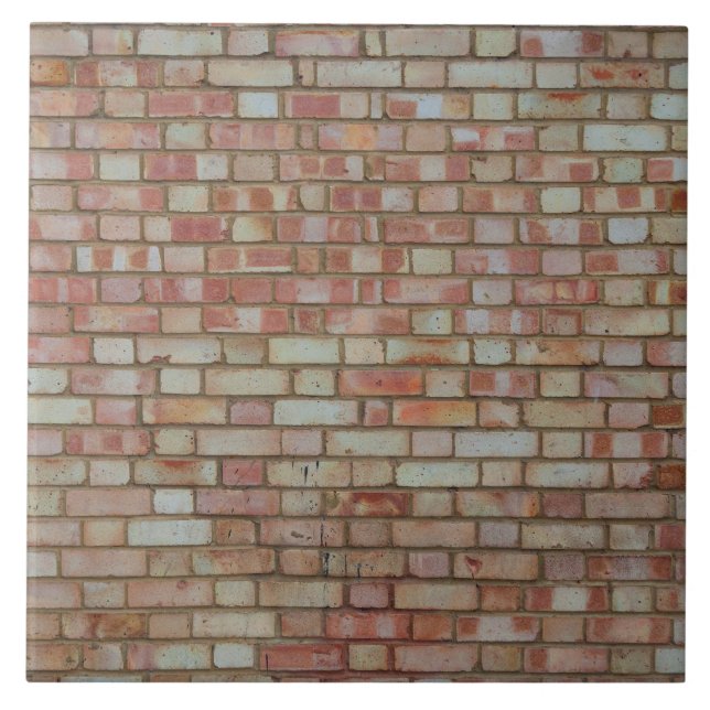Old red brick wall texture ceramic tile (Front)