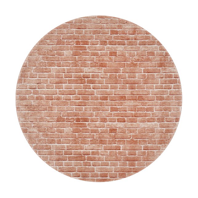 Old red brick wall texture. cutting board (Front)
