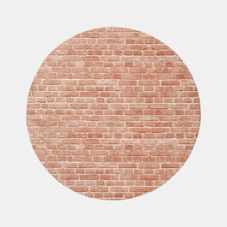Old red brick wall texture. rug