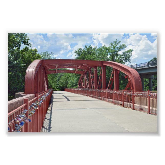 Old Red Bridge, Kansas City, Missouri Photo Print (Front)