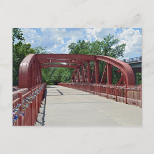Old Red Bridge, Kansas City, Missouri Postcard