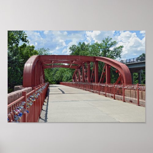 Old Red Bridge, Kansas City, Missouri, Poster on Zazzle.