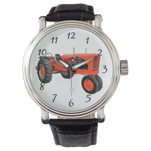 old red tractor watch