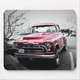Old Red Truck Mouse Pad
