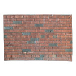 [ Thumbnail: Old Reddish/Brownish Brick Wall Pillow Case ]