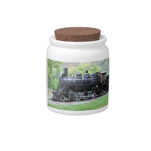 Old Retired Train Engine Candy Jar