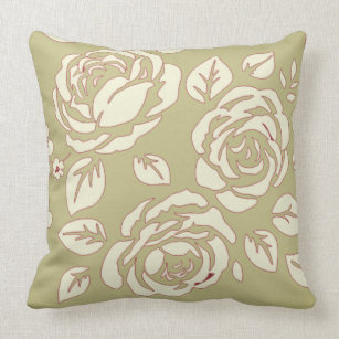 berry colored throw pillows