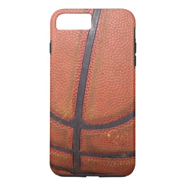Old Retro Worn Basketball Texture Case-Mate iPhone Case (Back)