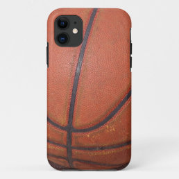 Old Retro Worn Basketball Texture iPhone 11 Case