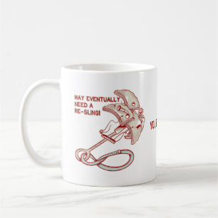 Old Rock climbing cam funny Coffee Mug
