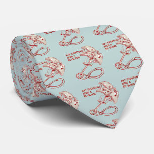 Old Rock climbing cam funny  Neck Tie