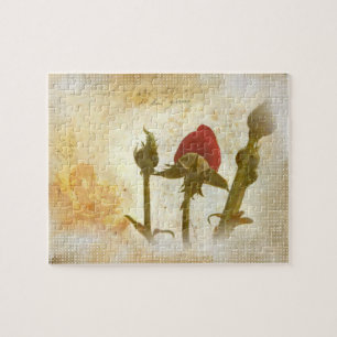Old Rose Jigsaw Puzzle
