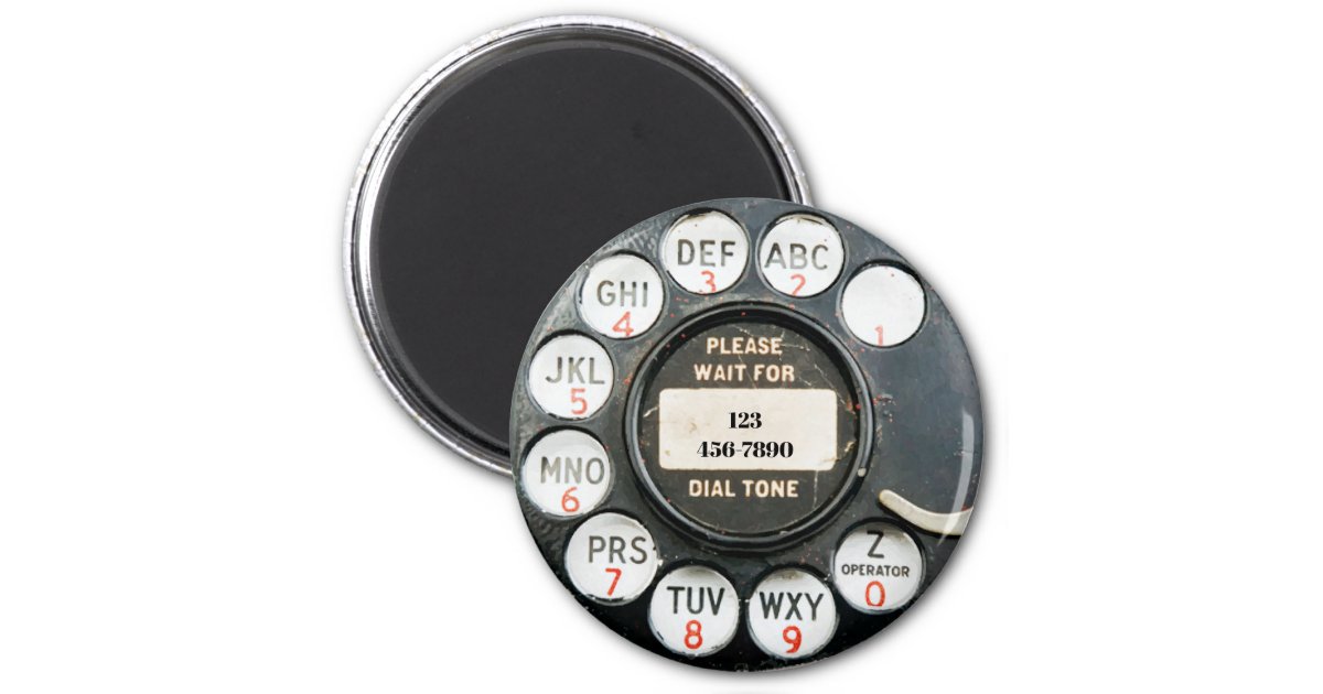 Old Rotary Phone Dial, add numbers,