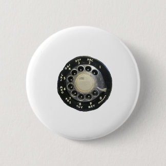 Old Rotary Phone Dial Button