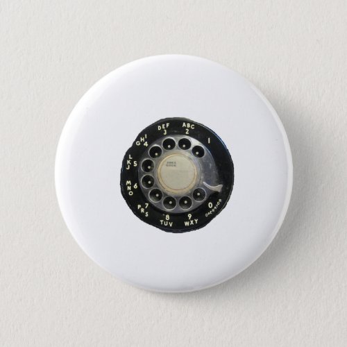Old Rotary Phone Dial Button