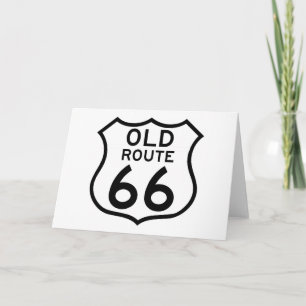 Old Route 66 Card